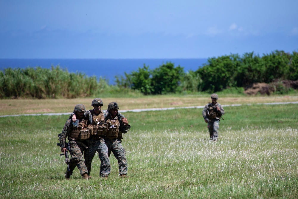 Echo Company, BLT 2/4, 31st MEU conducts Helo Raid
