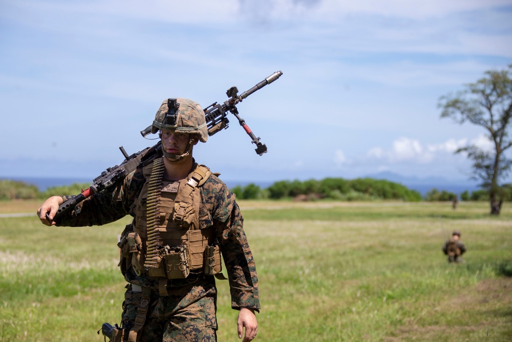 Echo Company, BLT 2/4, 31st MEU conducts Helo Raid