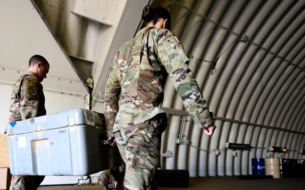 435th AEW surgeon general office doesn’t skip a beat