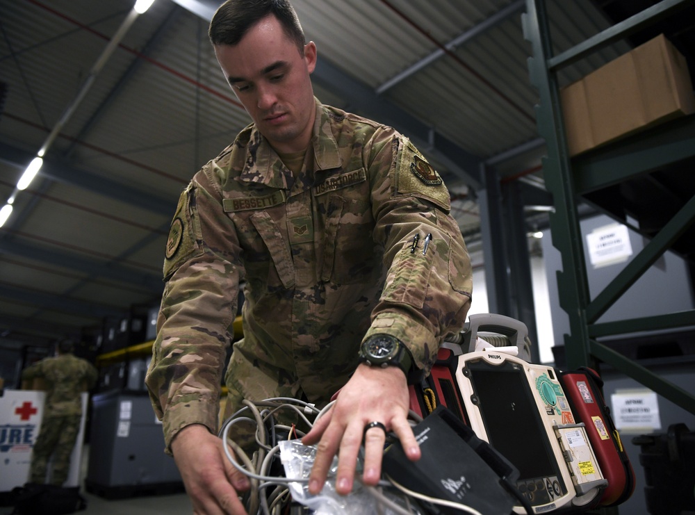 435th AEW surgeon general office doesn’t skip a beat