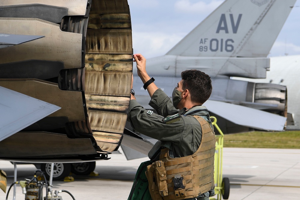 555th FS supports exercise Brave Warrior 20
