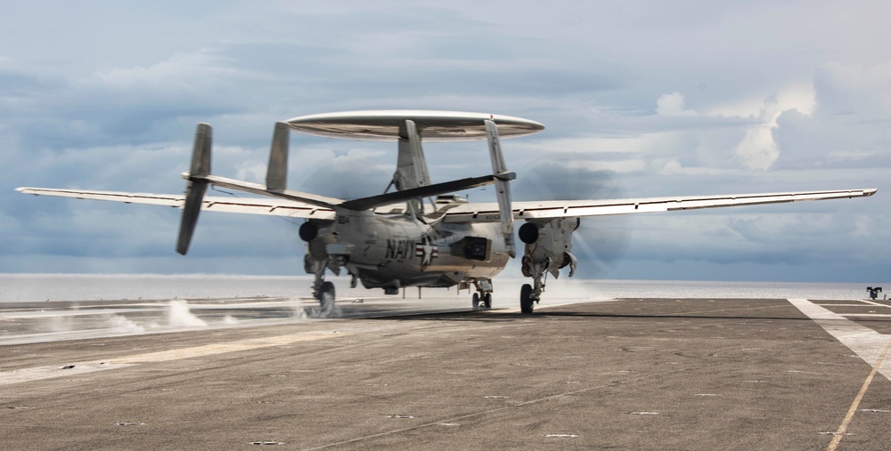 USS Ronald Reagan (CVN 76) Valiant Shield 2020 Flight Operations