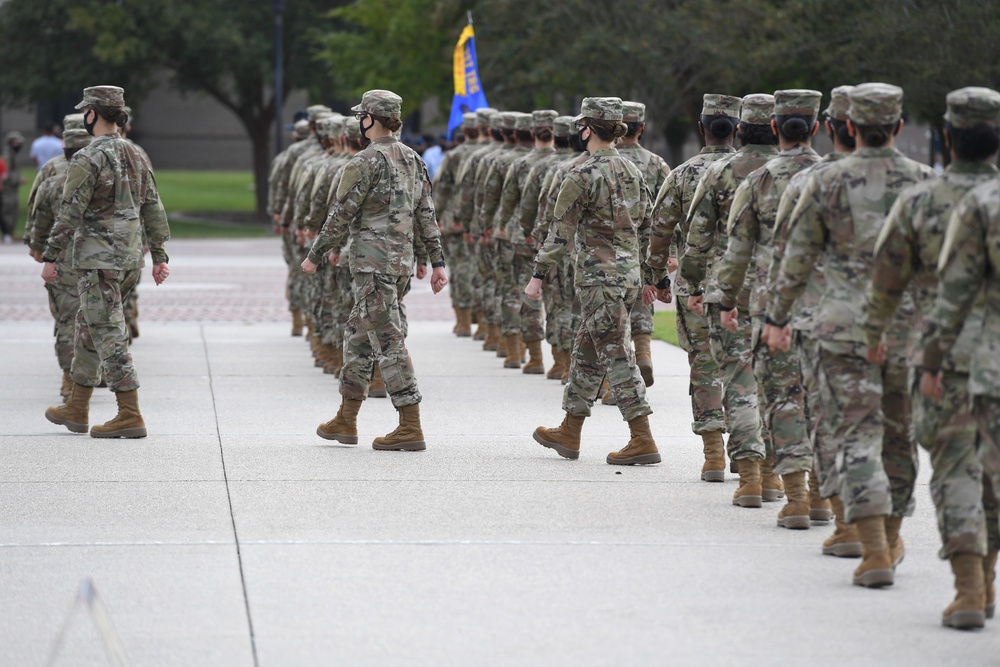 Keesler BMT graduation ceremony September 18, 2020