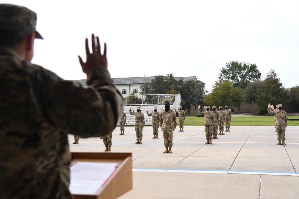 Keesler BMT graduation ceremony September 18, 2020