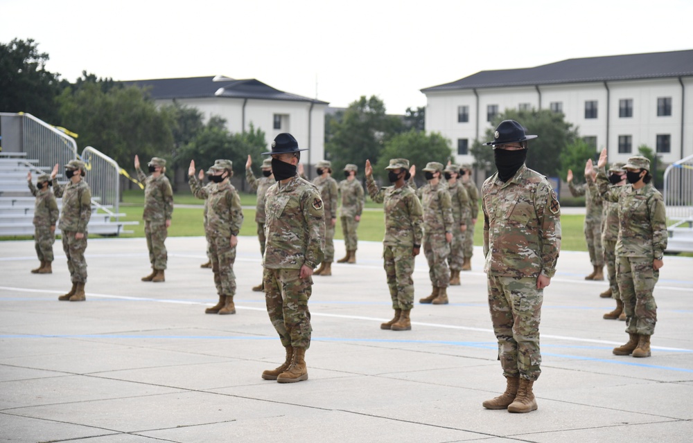 Keesler BMT graduation ceremony September 18, 2020