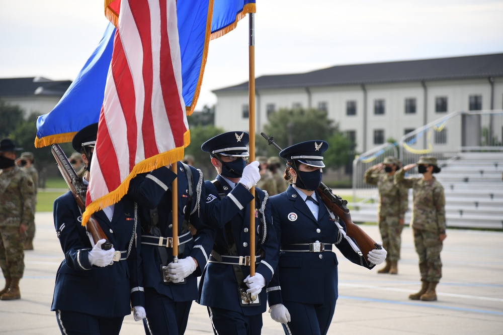 Keesler BMT graduation ceremony September 18, 2020