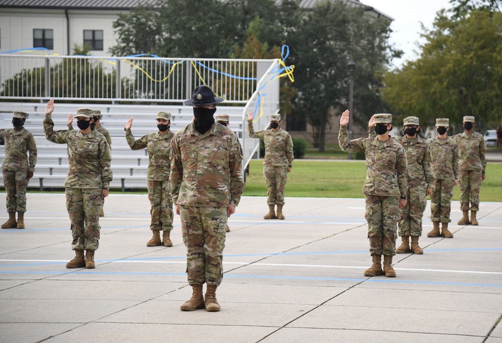 Keesler BMT graduation ceremony September 18, 2020