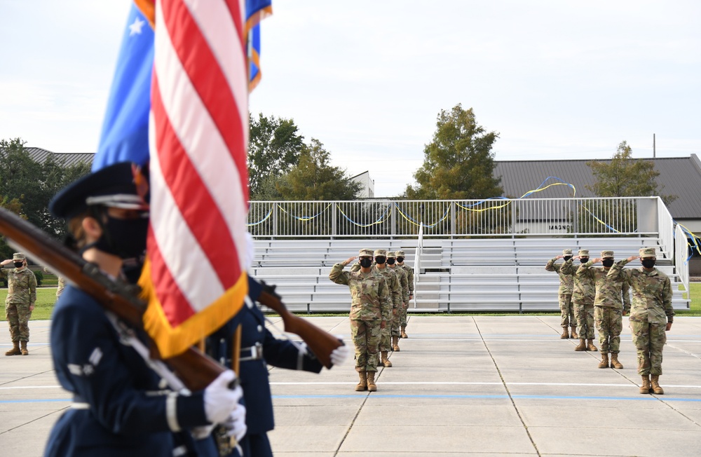 Keesler BMT graduation ceremony September 18, 2020