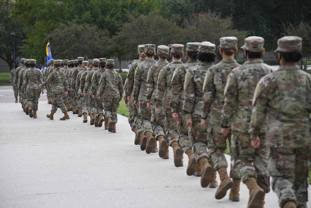 Keesler BMT graduation ceremony September 18, 2020