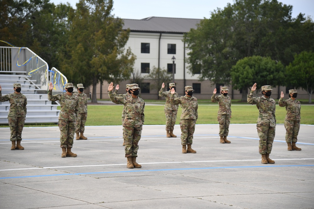 Keesler BMT graduation ceremony September 18, 2020