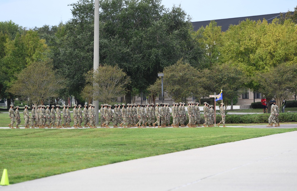 Keesler BMT graduation ceremony September 18, 2020