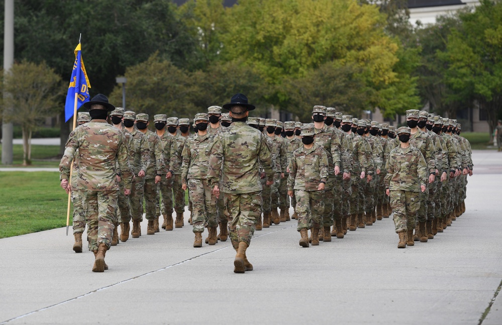 Keesler BMT graduation ceremony September 18, 2020