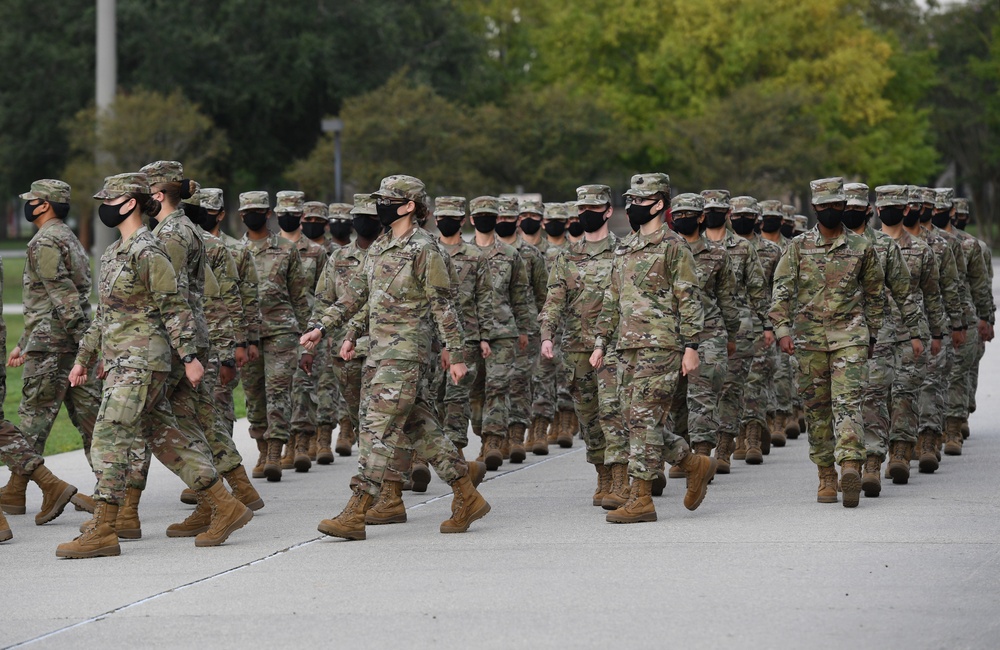 Keesler BMT graduation ceremony September 18, 2020