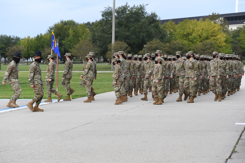 Keesler BMT graduation ceremony September 18, 2020