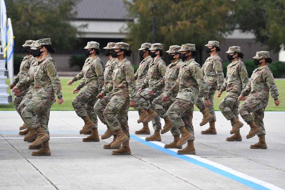 Keesler BMT graduation ceremony September 18, 2020