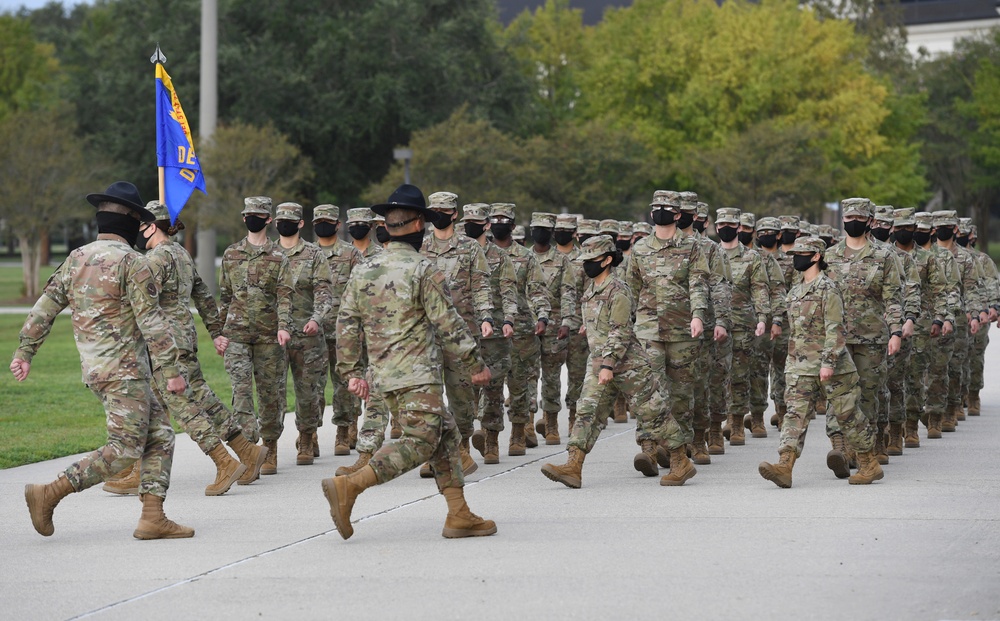 Keesler BMT graduation ceremony September 18, 2020