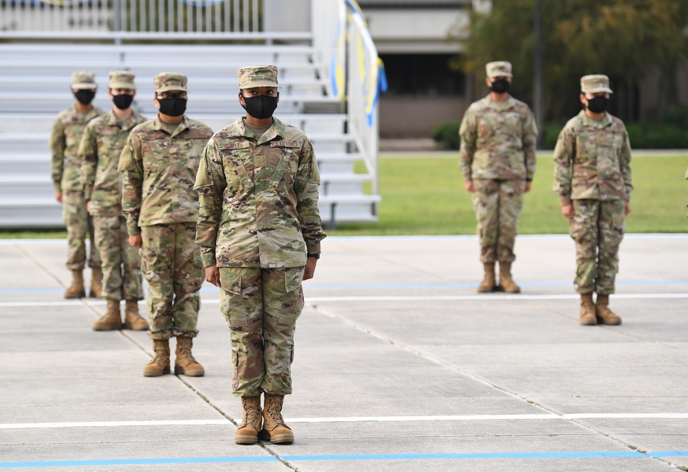 Keesler BMT graduation ceremony September 18, 2020