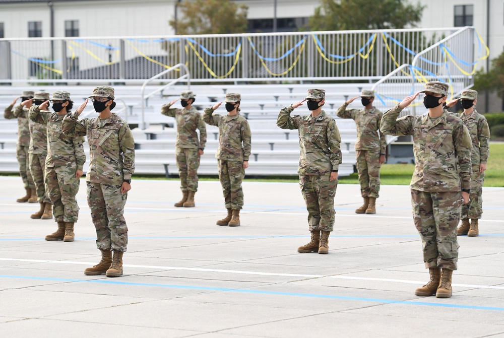 Keesler BMT graduation ceremony September 18, 2020