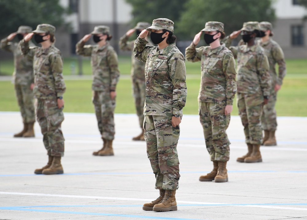 Keesler BMT graduation ceremony September 18, 2020