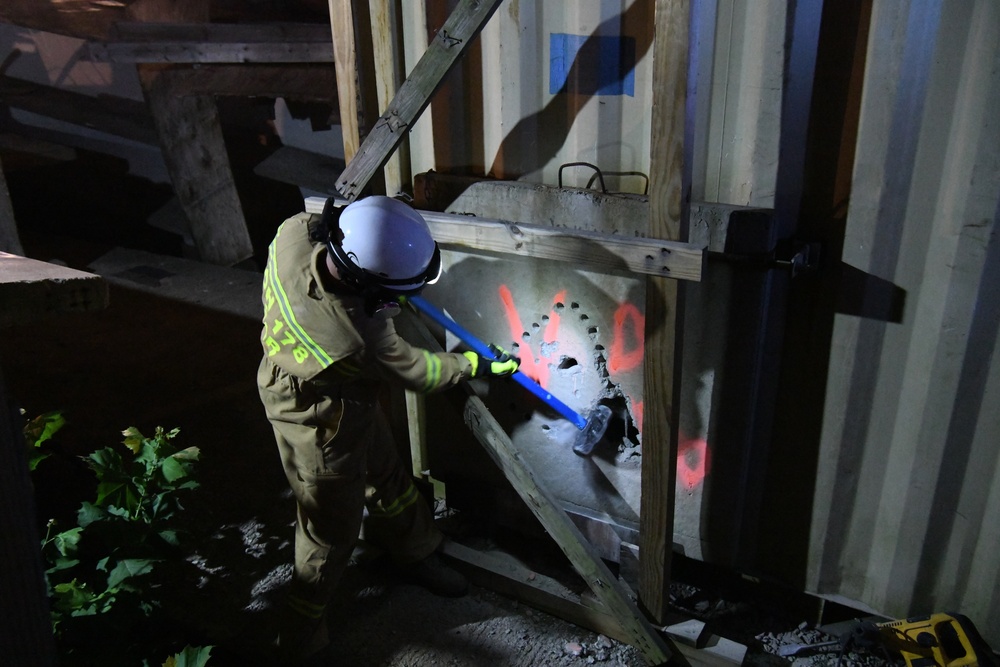 178th firefighters enhance search and rescue skills
