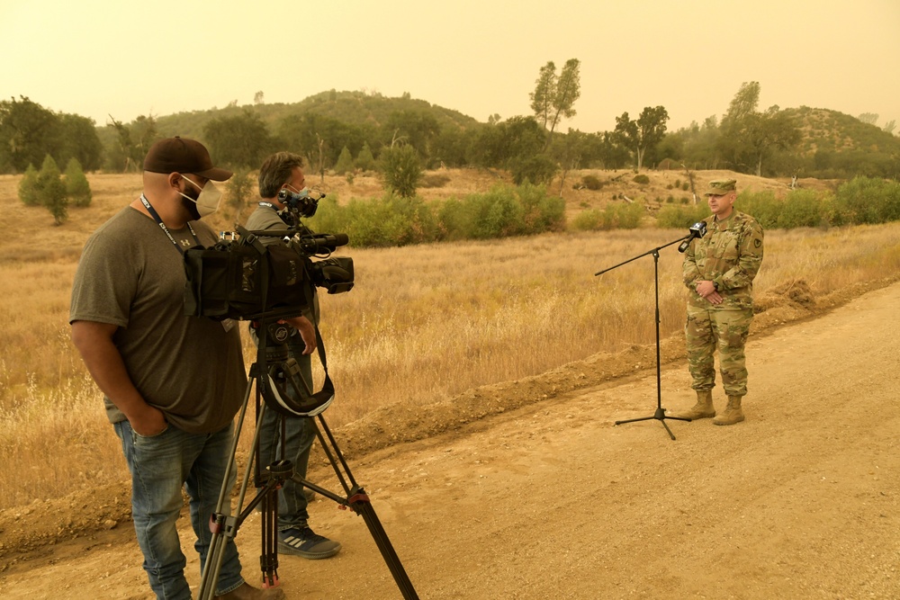 Fort Hunter Liggett keeps Dolan Fire at bay