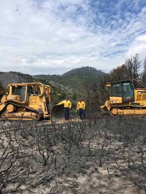 Fort Hunter Liggett keeps Dolan Fire at bay