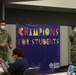 Arizona National Guard Medics give class on PPE to Glendale school district nurses.