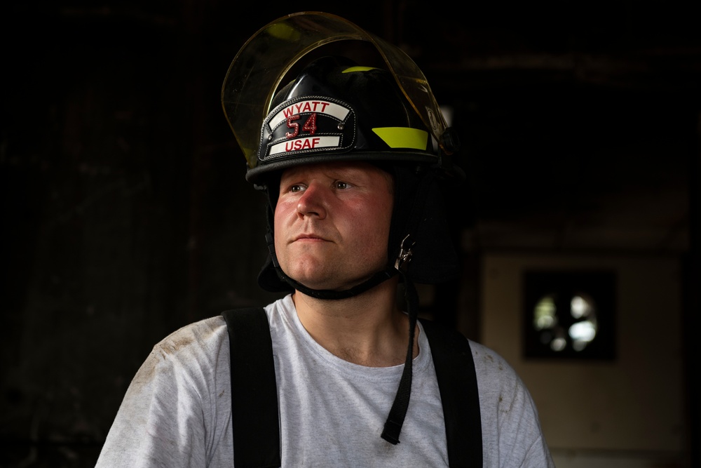 SJAFB Fire Dept. conducts live-fire training