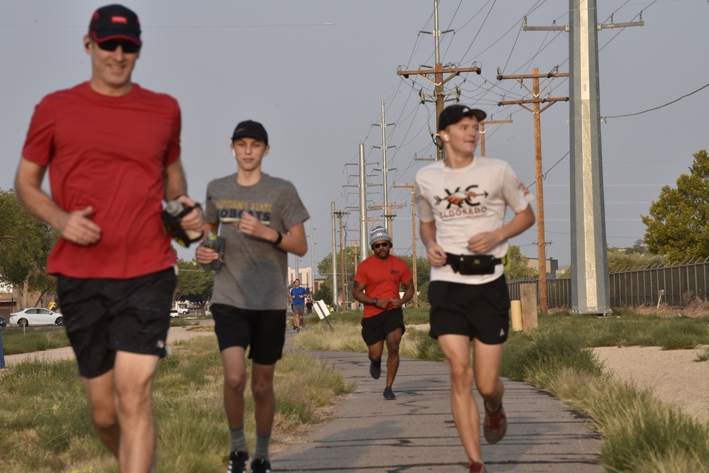 512th Rescue Squadron members coordinate marathon for fallen comrade