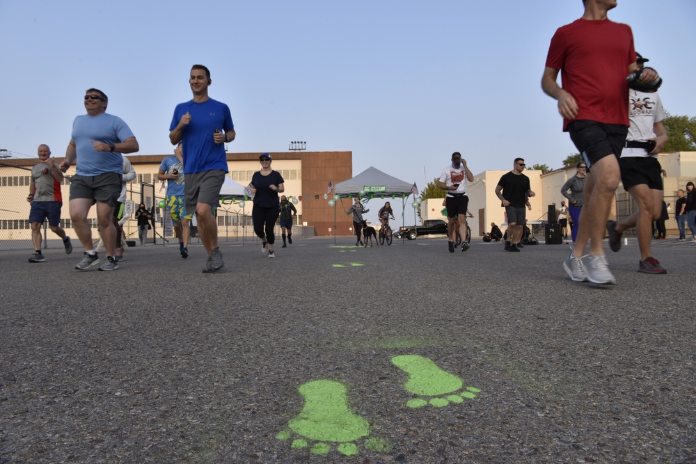 512th Rescue Squadron members coordinate marathon for fallen comrade