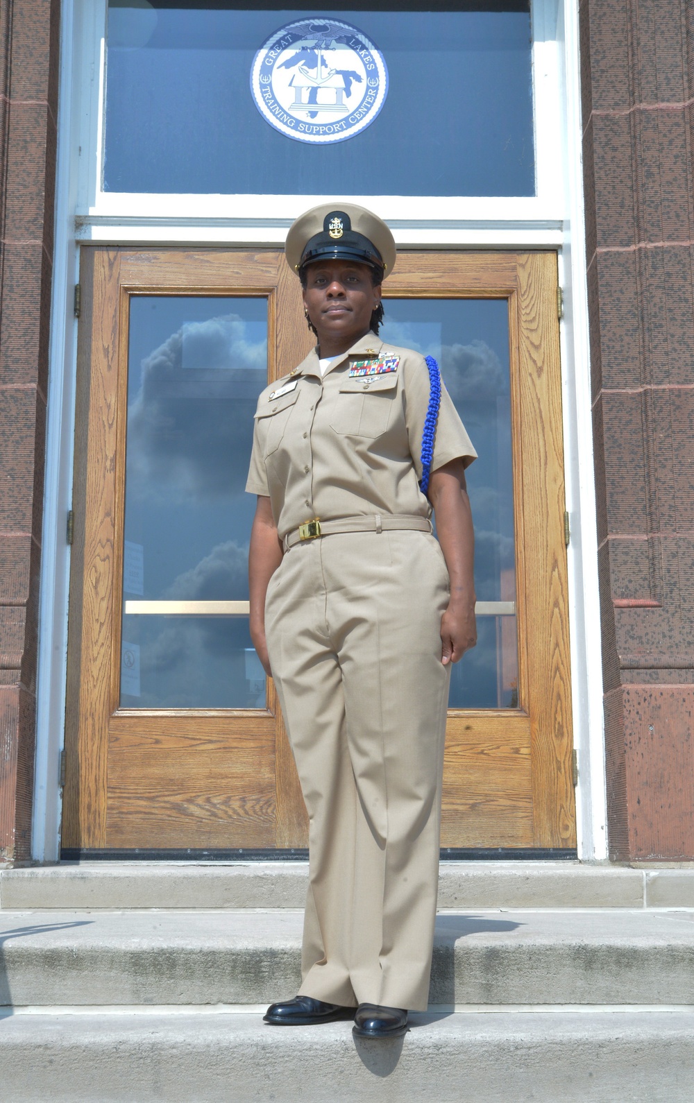 St. Louis Native Earns Title of Master Chief Petty Officer at Training Support Center Great Lakes Ceremony