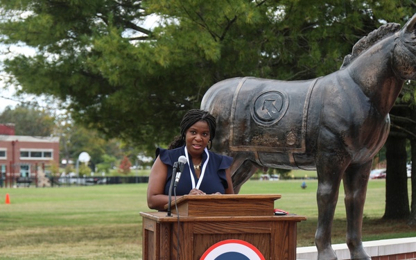 1st TSC bids farewell to Mrs. Hunter