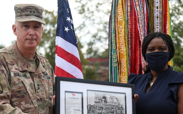 1st TSC bids farewell to Mrs. Hunter