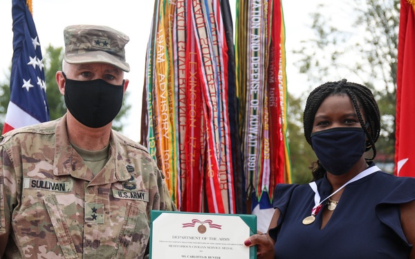 1st TSC bids farewell to Mrs. Hunter