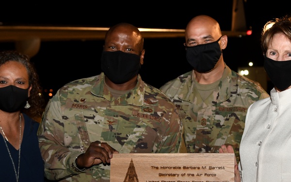 Space Base Delta 4 welcomes Secretary of the Air Force Barbara Barrett