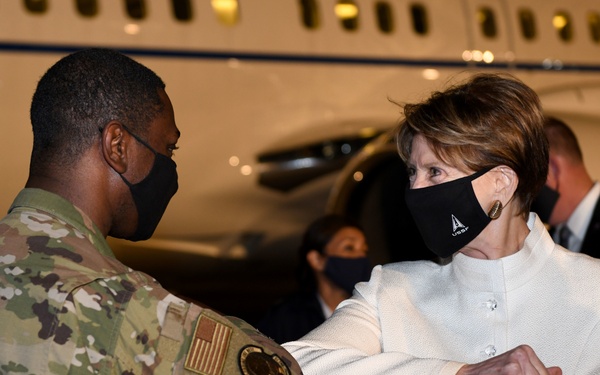 Space Delta 4 welcomes Secretary of the Air Force Barbara Barrett