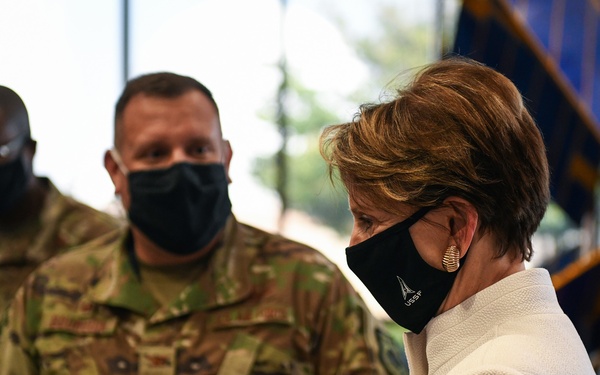 Space Base Delta 4 welcomes Secretary of the Air Force Barbara Barrett