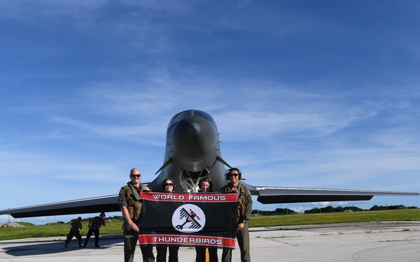 B-1s deploy and integrate with Valiant Shield
