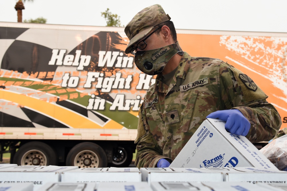 Arizona National Guard serves in the community