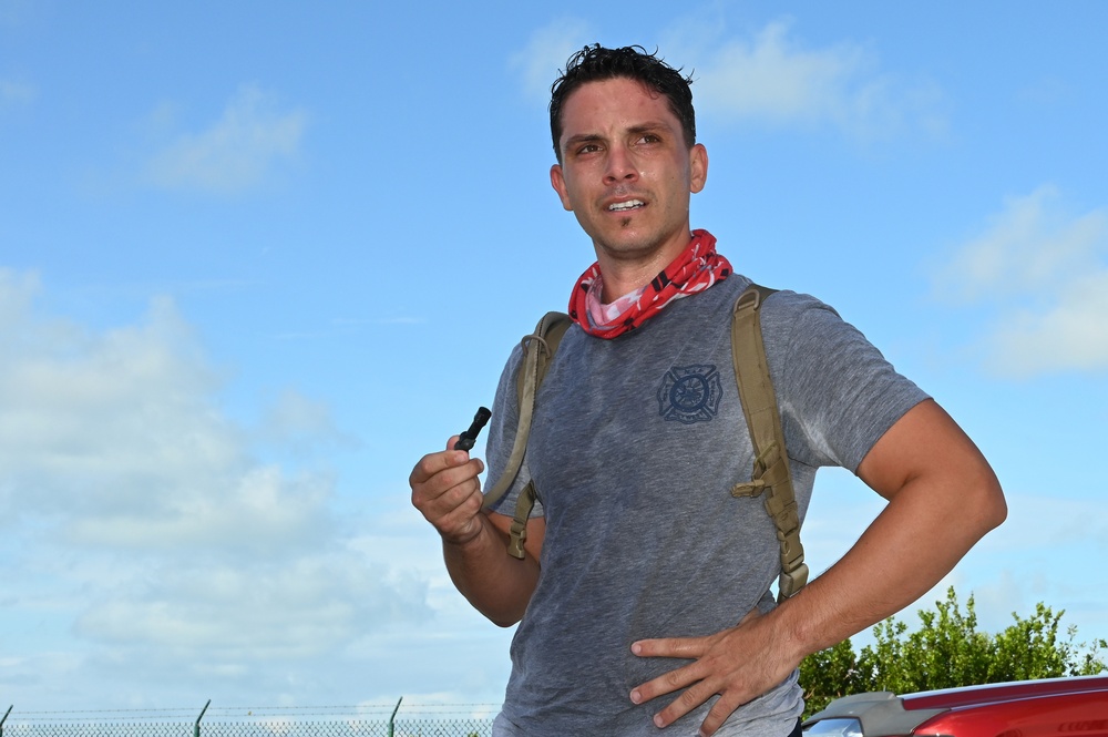 Firefighters 9/11 stair climb tribute at NAS Key West