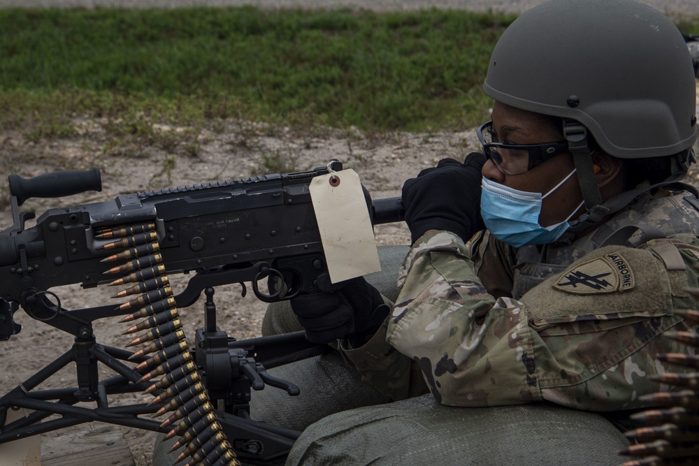 M240 firing keeps soldiers on target