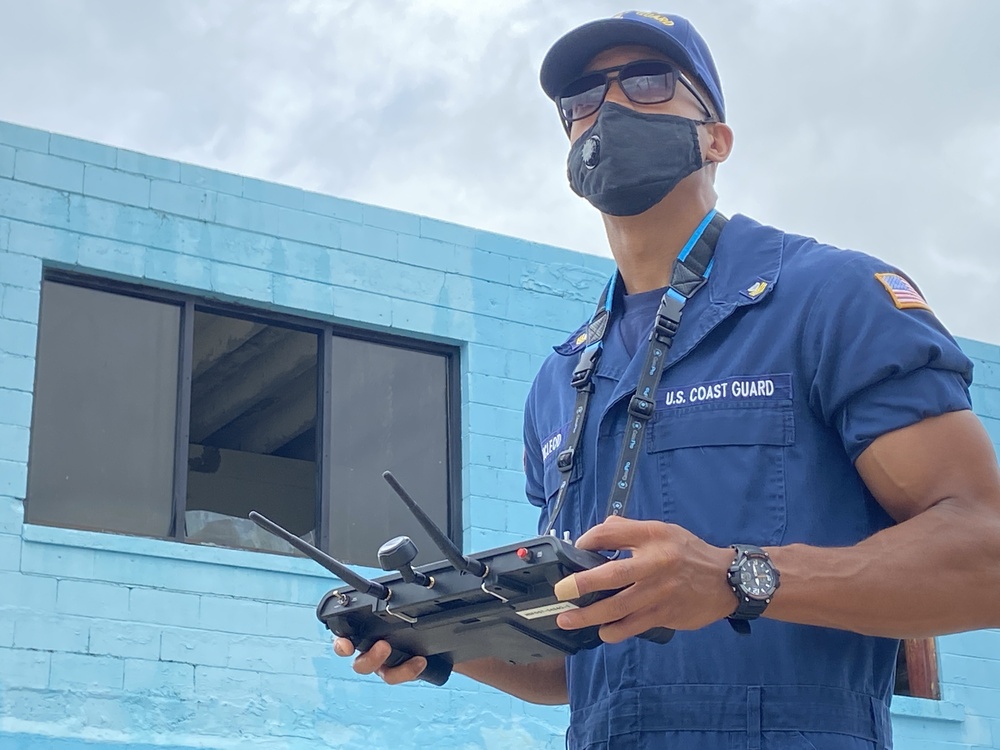 Coast Guard captures aerial imagery of storm damage following Hurricane Sally