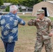 Mayor Kirk Caldwell visits the Provision Outdoor Screening Triage Facility