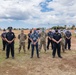 Mayor Kirk Caldwell visits the Provision Outdoor Screening Triage Facility