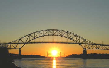 Cape Bridges at Sunset