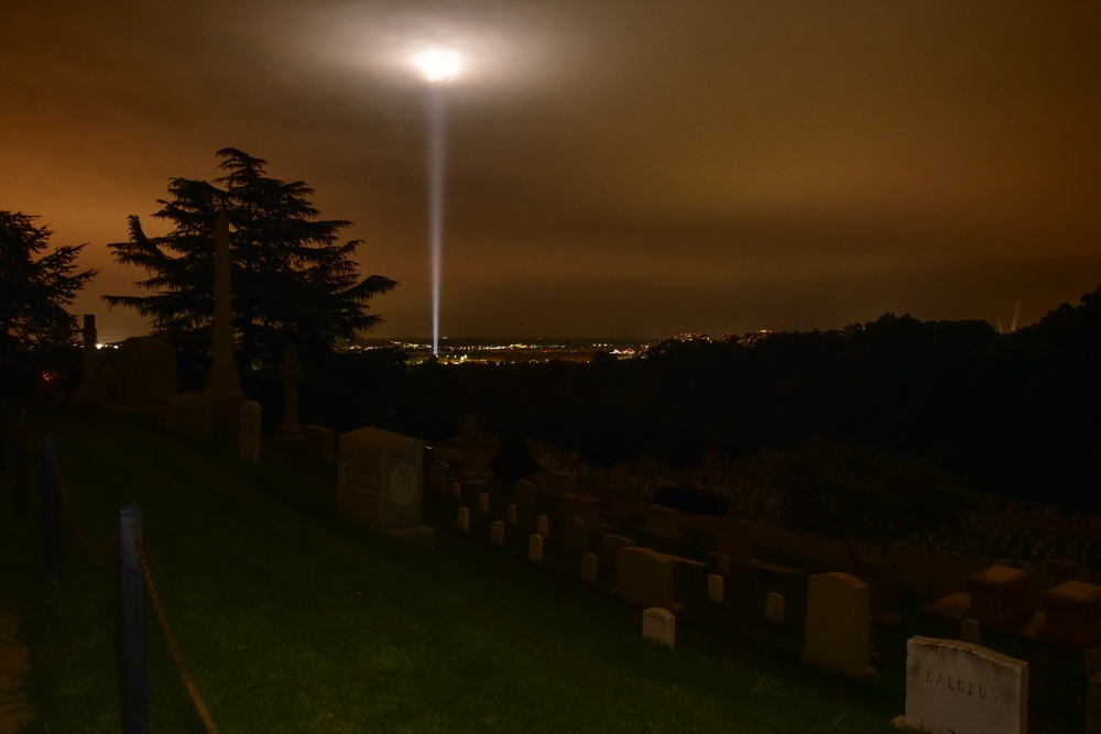 Arlington National Cemetery on 9/11 Anniversary