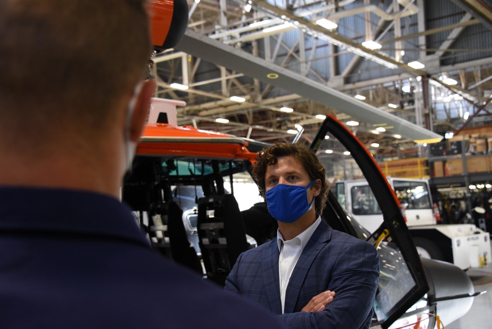 Congressional staff tour Air Station Kodiak, Alaska