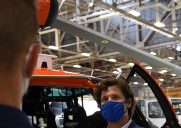 Congressional staff tour Air Station Kodiak, Alaska