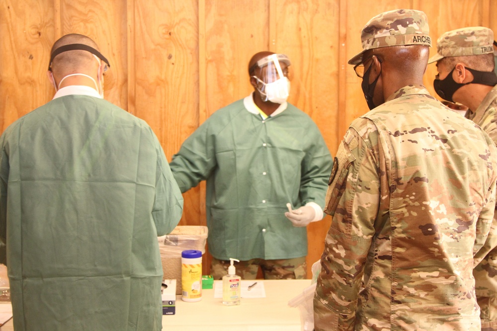 91st Training Division Implements COVID-19 Protocols