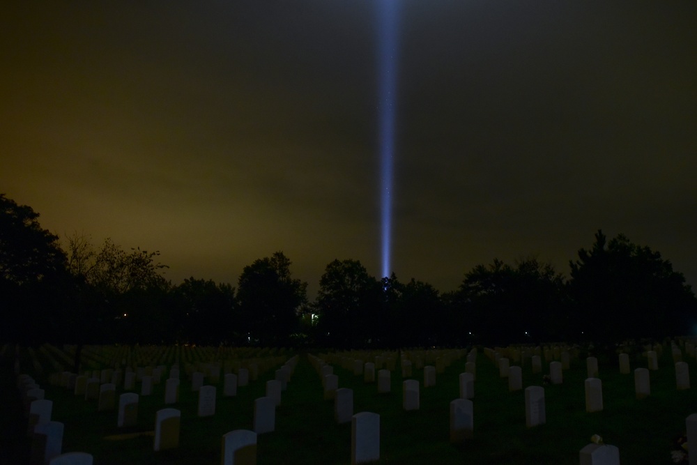 Arlington National Cemetery on 9/11 Anniversary